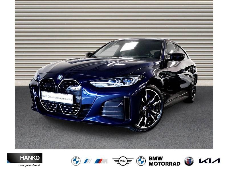 Bmw individual tansanitblau metalli c Gebraucht 2022 BMW i4 Efficient Dynamics Limousine | 45.900 € (Fairer Preis) - Bild 1/3