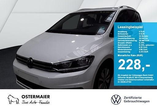 Weiß Gebraucht 2025 VW Touran Goal Van / Kleinbus | 28.865 € (Superpreis) - Bild 1/4