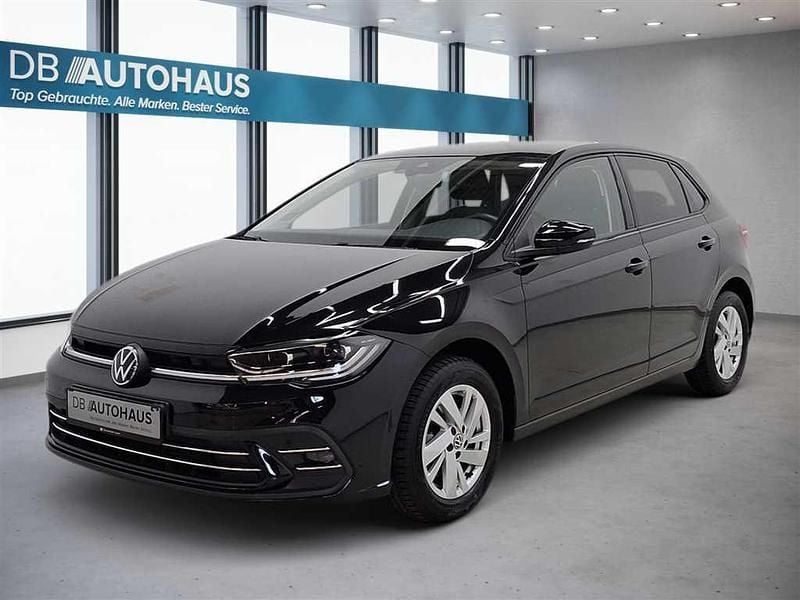 Schwarz Gebraucht 2023 VW Polo Style Kleinwagen | 18.990 € (Guter Preis) - Bild 1/4