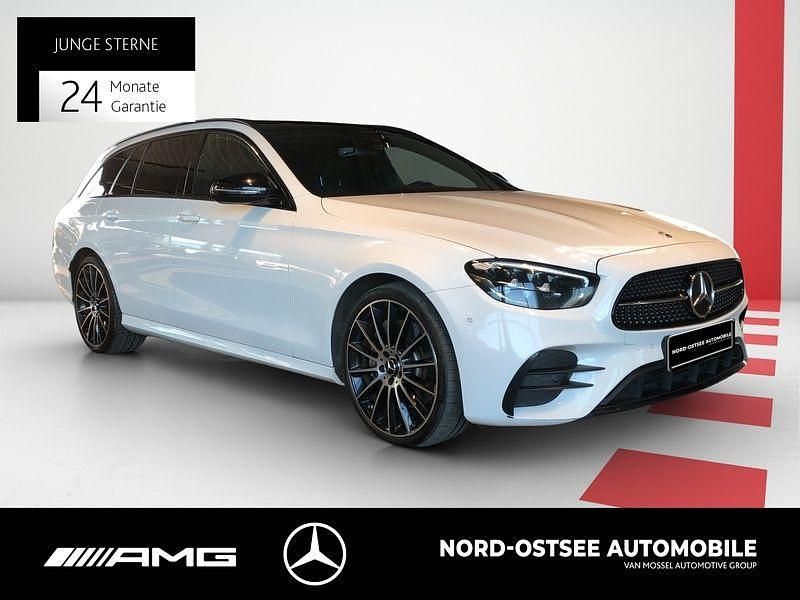 Gebraucht Mercedes E400 AMG 330 PS (242 kW) 2021 Unilack polarweiß Kombi