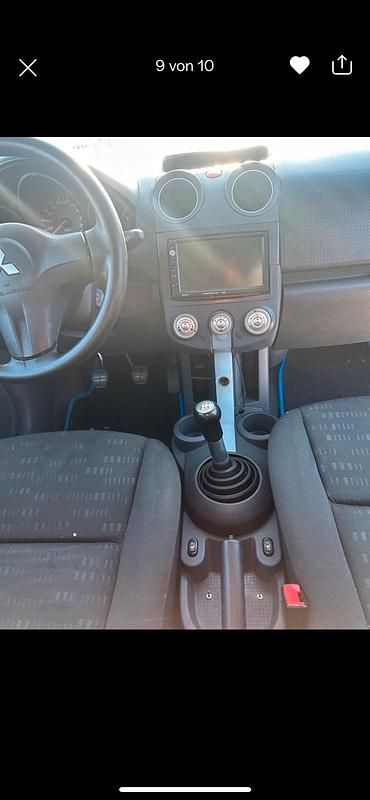 Gebraucht Mitsubishi Colt 75 PS (55 kW) 2005 Schwarz Kleinwagen