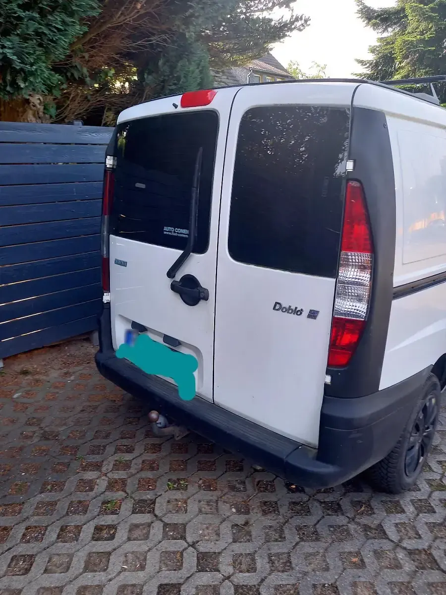 Gebraucht Fiat Doblò 76 PS (55 kW) 2001 Weiß Van / Kleinbus