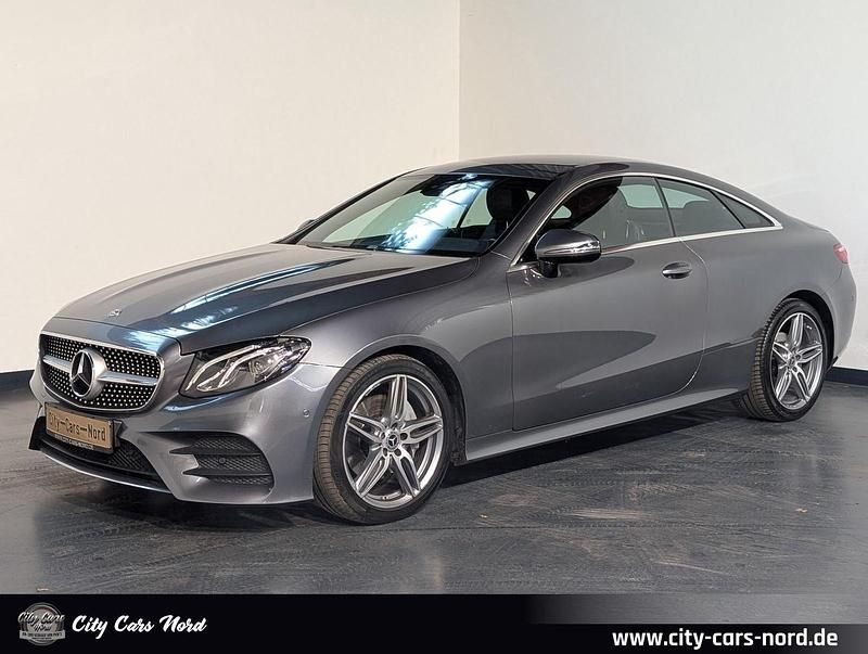Selenitgrau lack Gebraucht 2017 Mercedes E200 AMG line Coupé | 25.999 € (Fairer Preis) - Bild 1/3