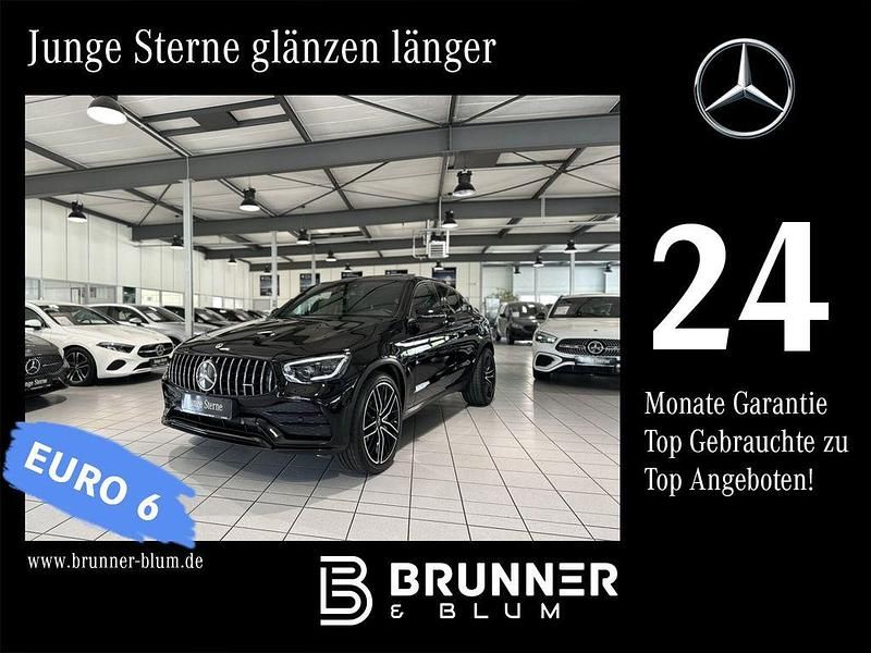 Lack obsidianschwarz Gebraucht 2021 Mercedes GLC43 AMG AMG Coupé | 54.990 € (Fairer Preis) - Bild 1/4