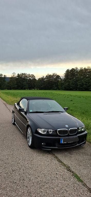 Schwarz Gebraucht 2007 BMW 320 Cabriolet Performance Cabrio | 15.000 € - Bild 1/4