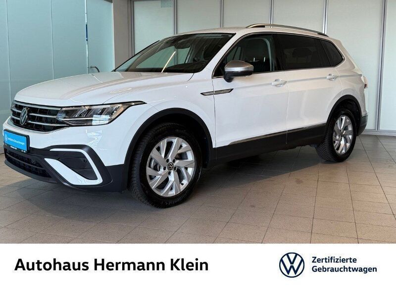 Weiß Gebraucht 2024 VW Tiguan Allspace Life SUV | 38.990 € (Fairer Preis) - Bild 1/3