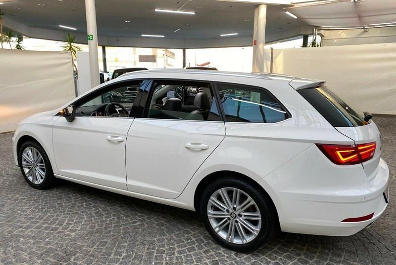 Gebraucht Seat Leon XCELLENCE 150 PS (110 kW) 2018 Weiß Kombi