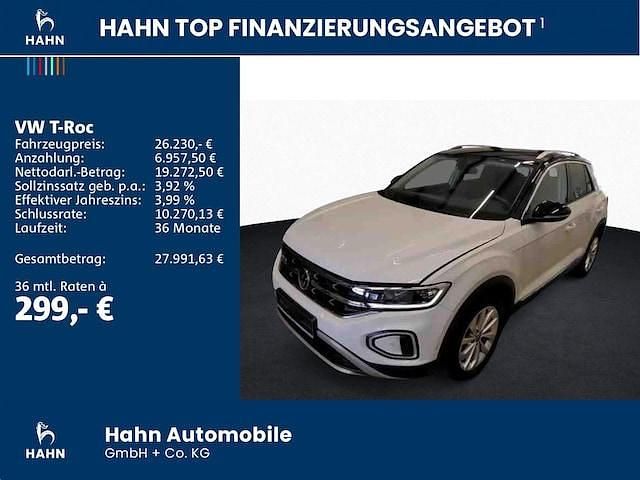 Gebraucht VW T-Roc Style 150 PS (110 kW) 2023 Pure white SUV