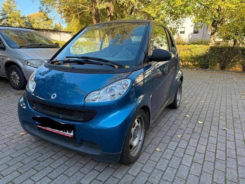 Blau Gebraucht 2009 Smart ForTwo Coupé Kleinwagen | 1.500 € (Superpreis) - Bild 1/4