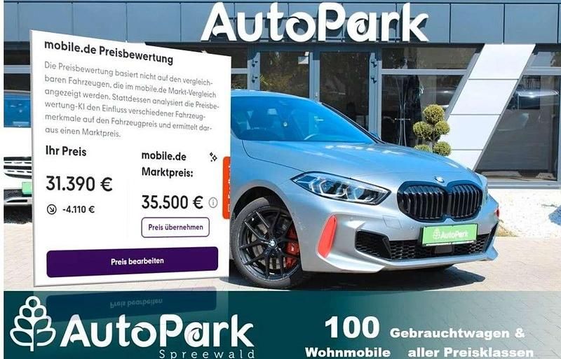 Grau Gebraucht 2024 BMW 128 Performance Limousine | 31.390 € (Guter Preis) - Bild 1/3