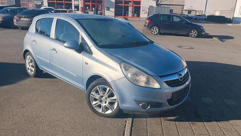 Blau Gebraucht 2007 Opel Corsa Kleinwagen | 1.800 € (Etwas zu teuer) - Bild 1/4