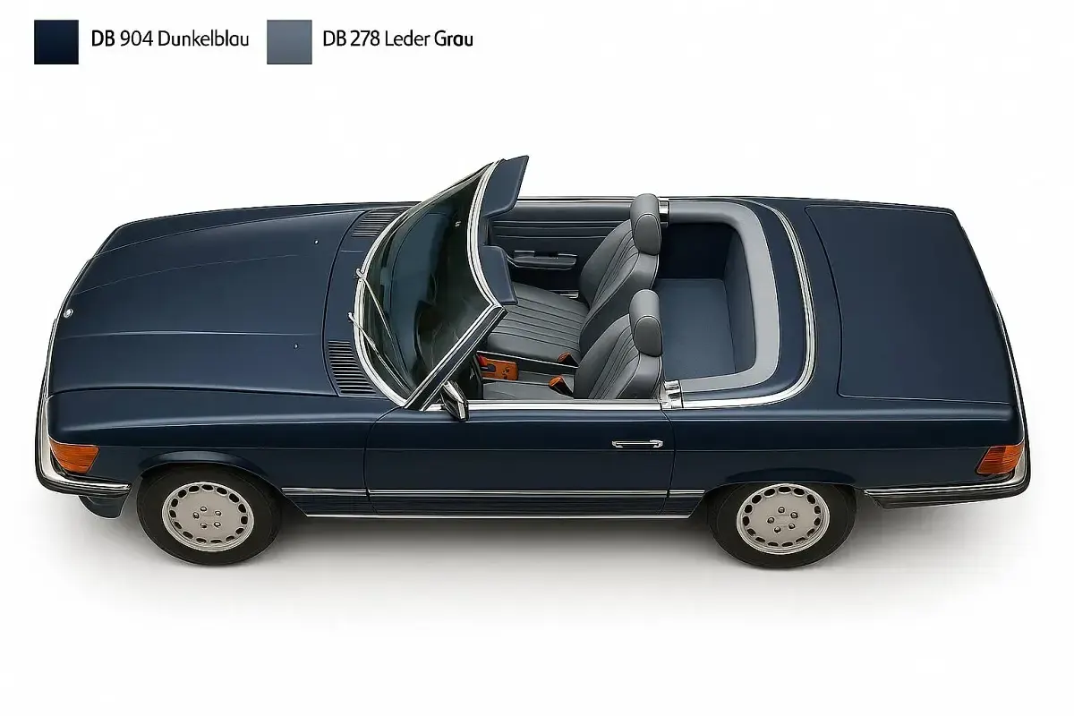 Gebraucht Mercedes 560 230 PS (169 kW) 1988 Blau Cabrio
