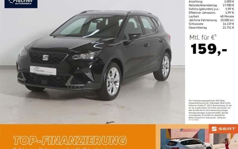 Schwarz Gebraucht 2024 Seat Arona FR SUV | 22.980 € (Guter Preis) - Bild 1/4
