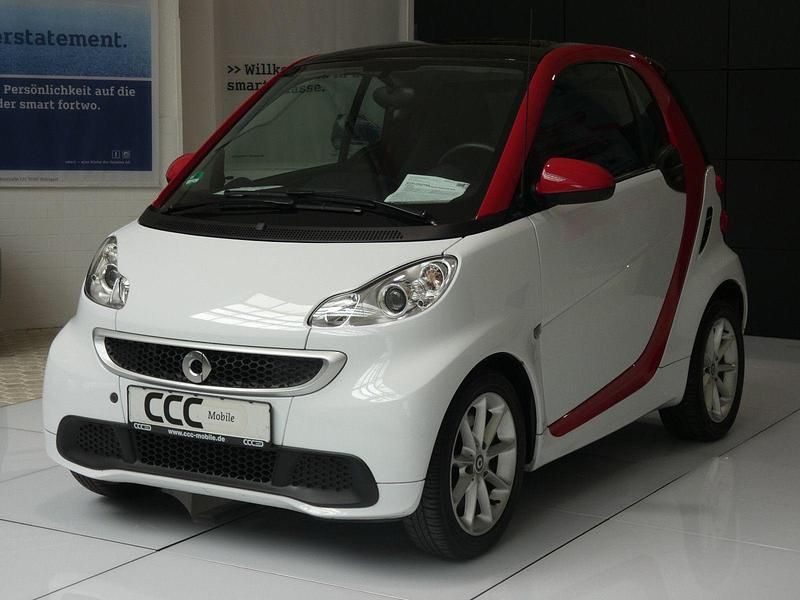 Weiß Gebraucht 2014 Smart ForTwo Coupé Kleinwagen | 8.790 € (Teuer) - Bild 1/4