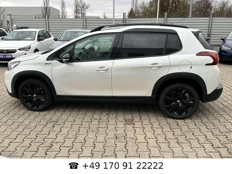 Lack weiss perlglänzend/metall Gebraucht 2018 Peugeot 2008 Allure SUV | 10.990 € (Fairer Preis) - Bild 1/4
