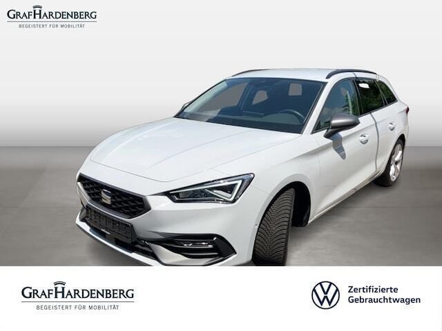 Weiß Gebraucht 2024 Seat Leon FR-Line Limousine | 28.777 € (Fairer Preis) - Bild 1/3
