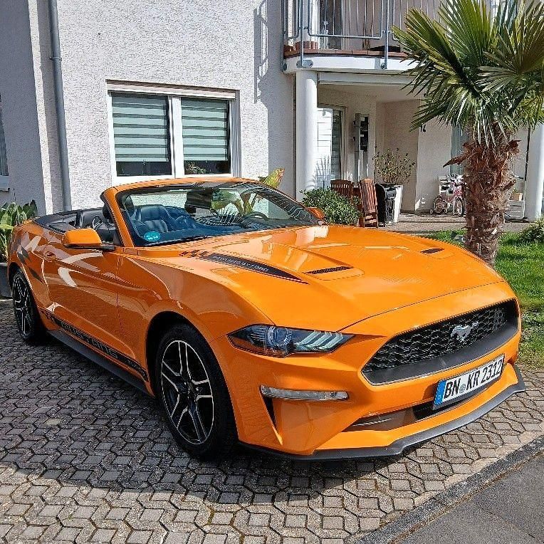 Gebraucht Ford Mustang 317 PS (233 kW) 2018 Orange Cabrio