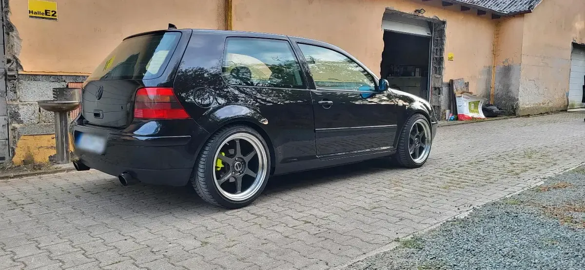 Gebraucht VW Golf IV 204 PS (150 kW) 2000 Schwarz Kleinwagen