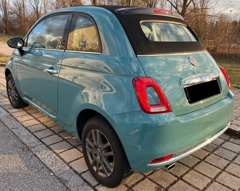 Gebraucht Fiat 500C 69 PS (50 kW) 2017 Grün Cabrio