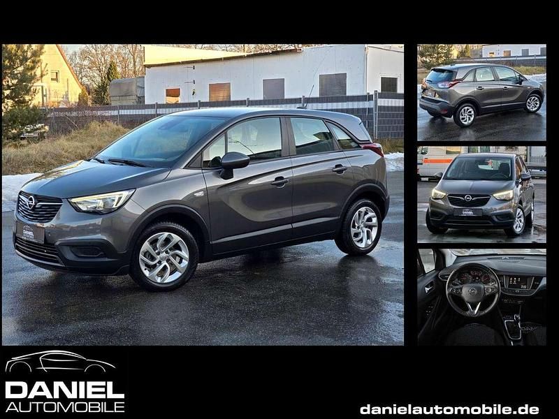 Moonstone grey Gebraucht 2021 Opel Crossland X Edition SUV | 11.250 € (Superpreis) - Bild 1/4