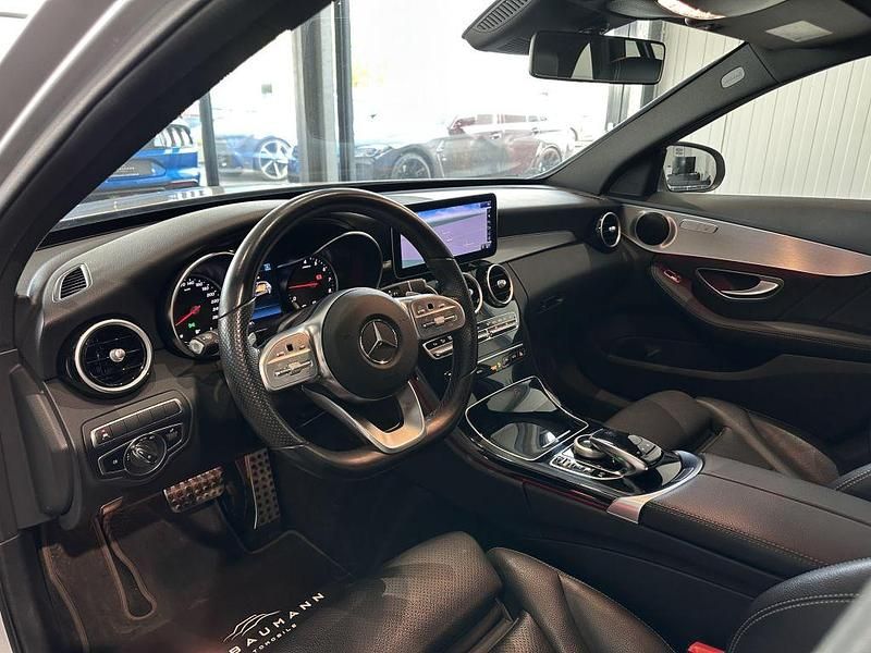 Gebraucht Mercedes C180 AMG 156 PS (114 kW) 2020 Silber iridiumsilber  metalliclack (metallic) Kombi