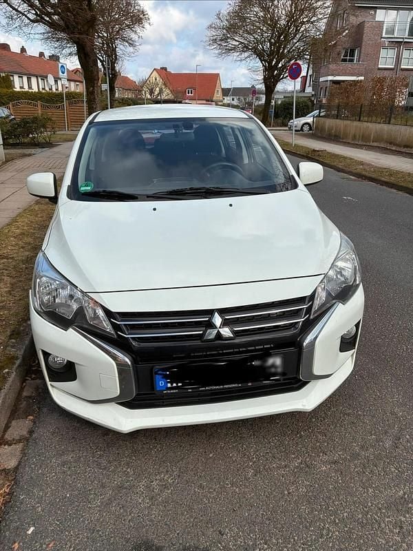 Gebraucht Mitsubishi Space Star 71 PS (52 kW) 2020 Weiß Kleinwagen