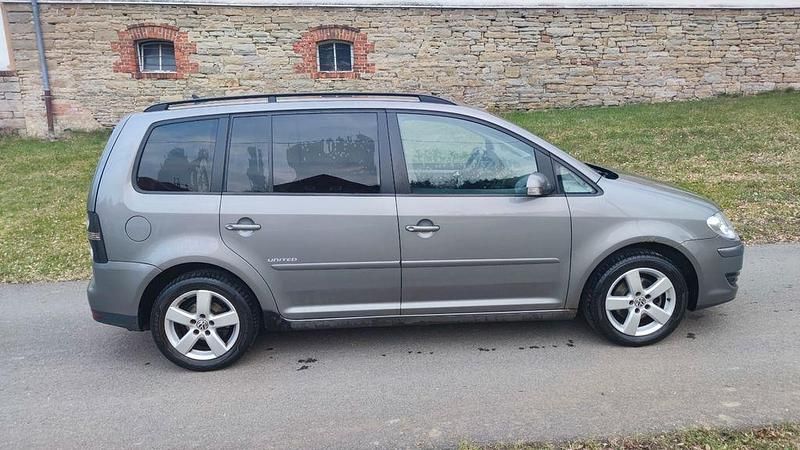 Gebraucht VW Touran 109 PS (80 kW) 2008 Grau Van / Kleinbus