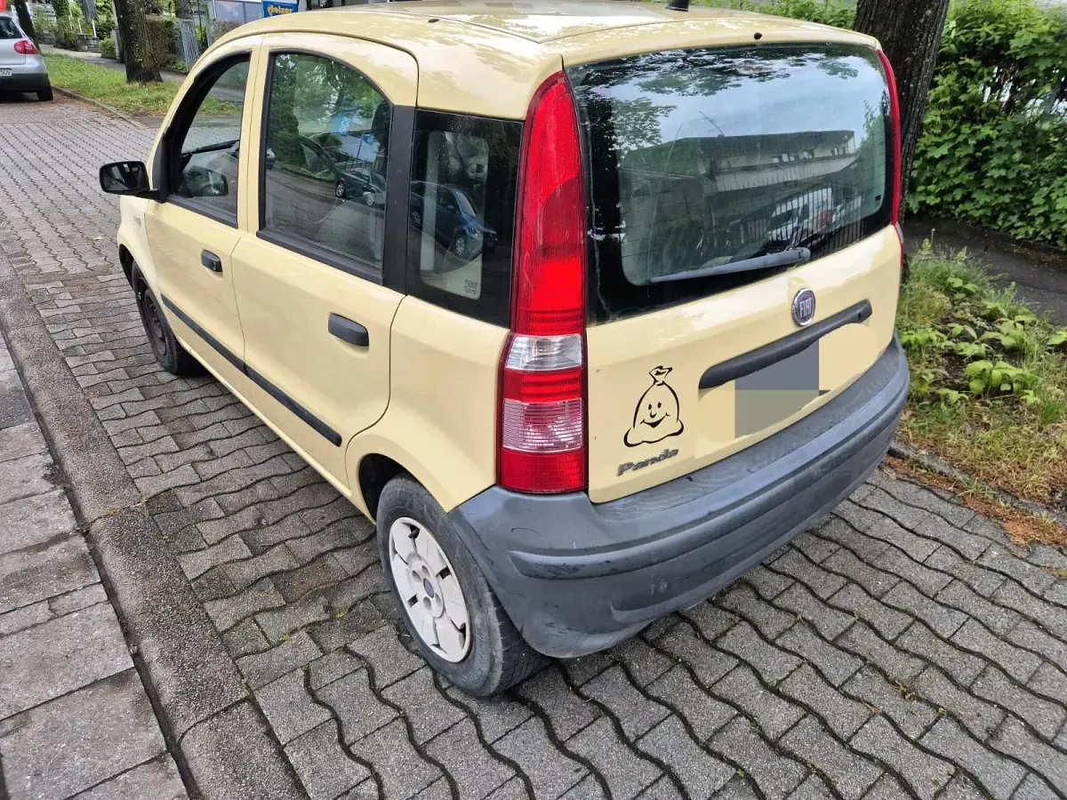 Usata Fiat Panda 55 CV (40 kW) 2009 Giallo Utilitaria