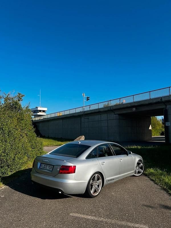Silber Gebraucht 2008 Audi A6 S-Line Limousine | 7.299 € (Etwas zu teuer) - Bild 1/4