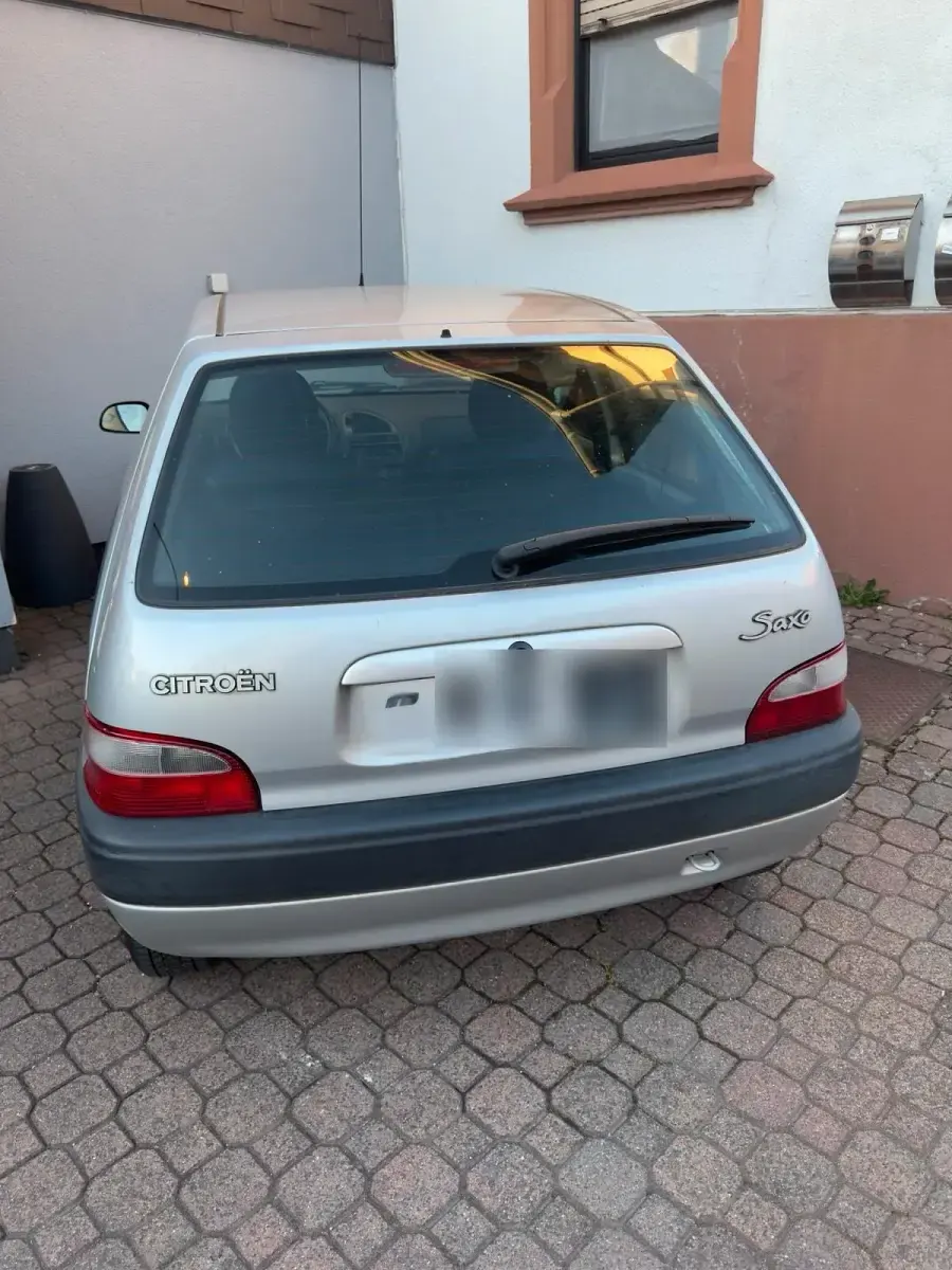Gebraucht Citroën Saxo 2002 Silber Kleinwagen