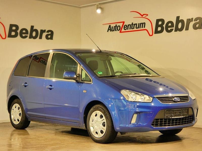 Gebraucht Ford C-MAX Style 101 PS (74 kW) 2009 Burmablau Van / Kleinbus