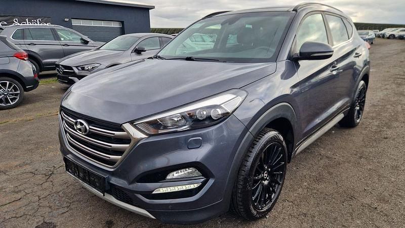 Grau Gebraucht 2017 Hyundai Tucson Style SUV | 13.499 € (Guter Preis) - Bild 1/4