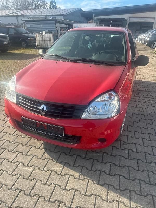 Rot Gebraucht 2009 Renault Clio II Campus Kleinwagen | 1.000 € - Bild 1/3