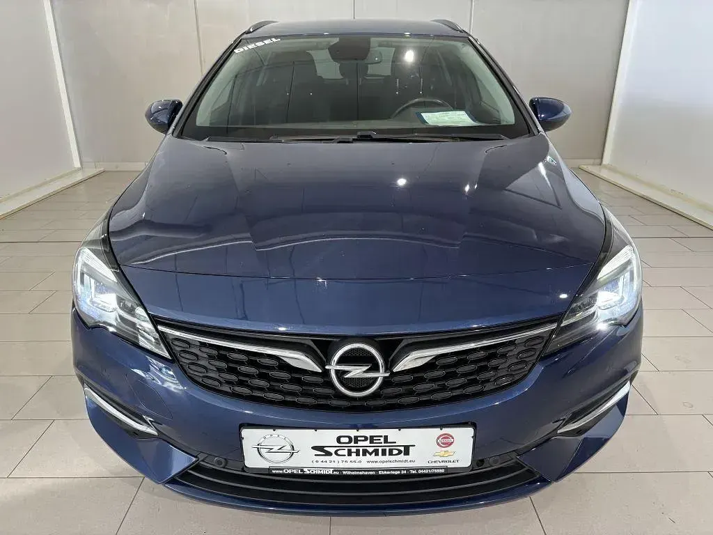 Gebraucht Opel Astra 105 PS (77 kW) 2019 Blau Kombi