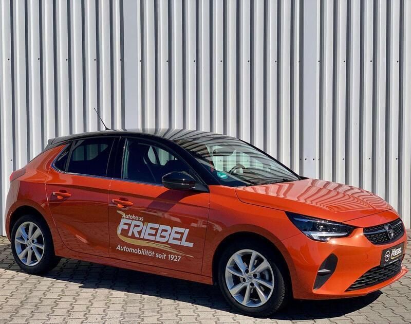 Power orange/dynamik orange Gebraucht 2022 Opel Corsa Elegance Limousine | 15.895 € (Etwas zu teuer) - Bild 1/3