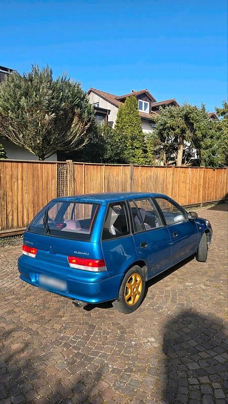 Gebraucht Subaru Justy 68 PS (50 kW) 1999 Blau Kleinwagen
