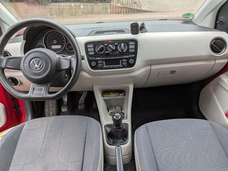 Gebraucht VW up! move up! 60 PS (44 kW) 2012 Rot Kleinwagen