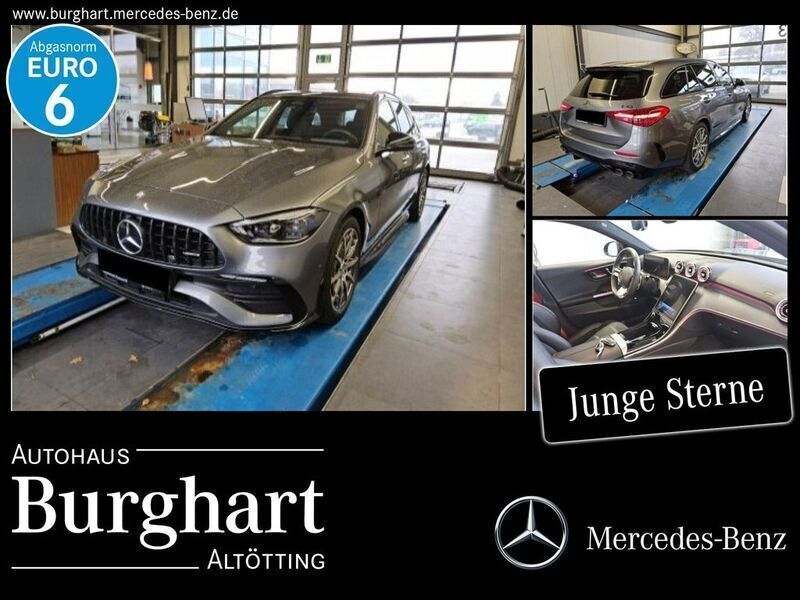 Lack selenitgrau Gebraucht 2023 Mercedes C43 AMG Premium Kombi | 59.900 € (Fairer Preis) - Bild 1/4