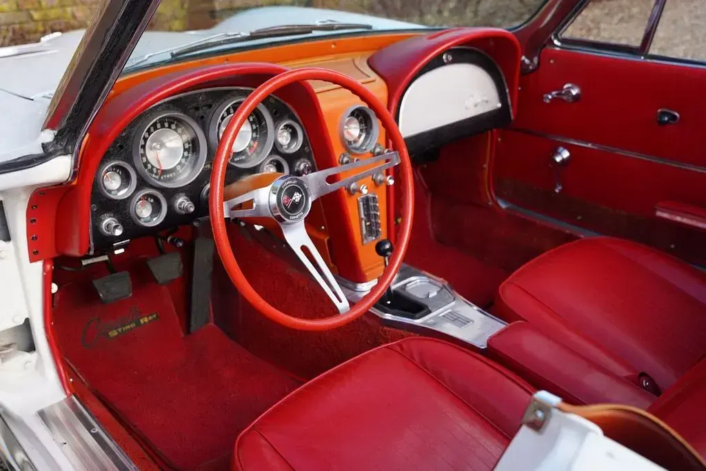 Używany Corvette Stingray 1963 Biały Kabriolet