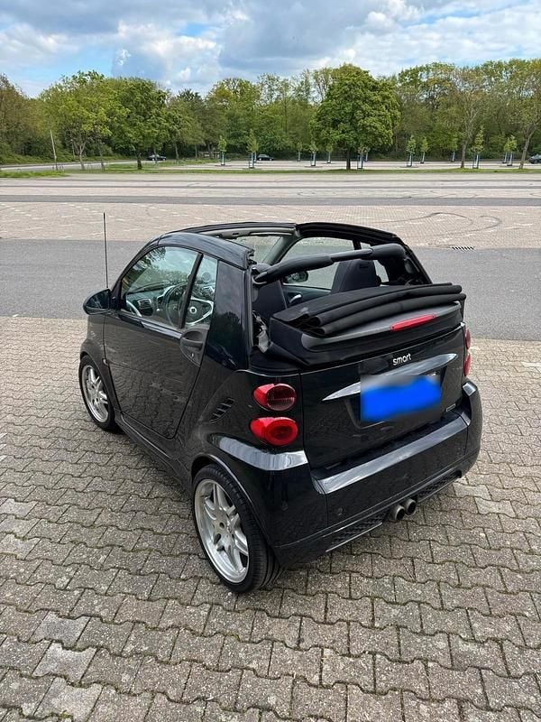 Occasion Smart ForTwo Cabrio Brabus 98 ch (72 kW) 2009 Noir Cabriolet