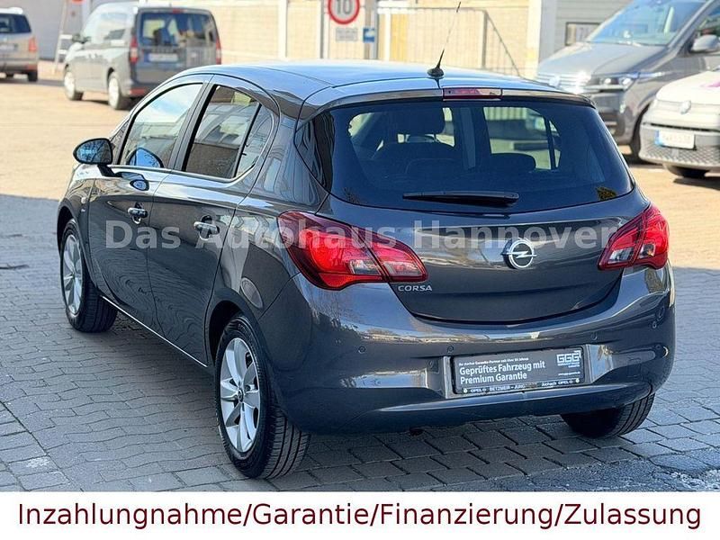 Gebraucht Opel Corsa drive 90 PS (66 kW) 2016 Grau Kleinwagen