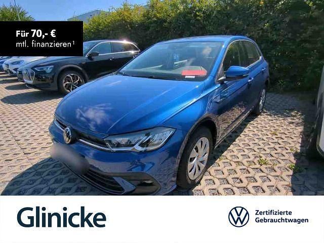 Blau Gebraucht 2023 VW Polo Life Limousine | 15.833 € (Guter Preis) - Bild 1/3