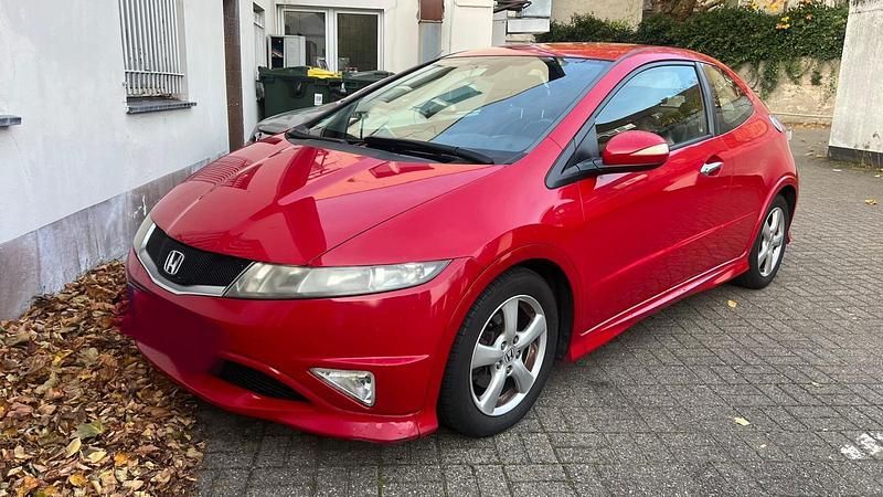 Rot Gebraucht 2009 Honda Civic Coupé | 2.950 € (Superpreis) - Bild 1/4