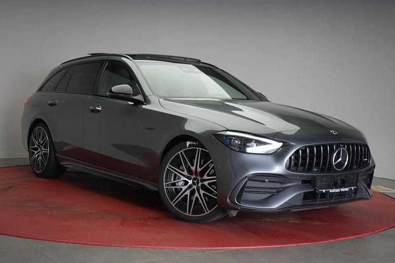 Grau Gebraucht 2022 Mercedes C43 AMG AMG Limousine | 51.990 € (Fairer Preis) - Bild 1/4