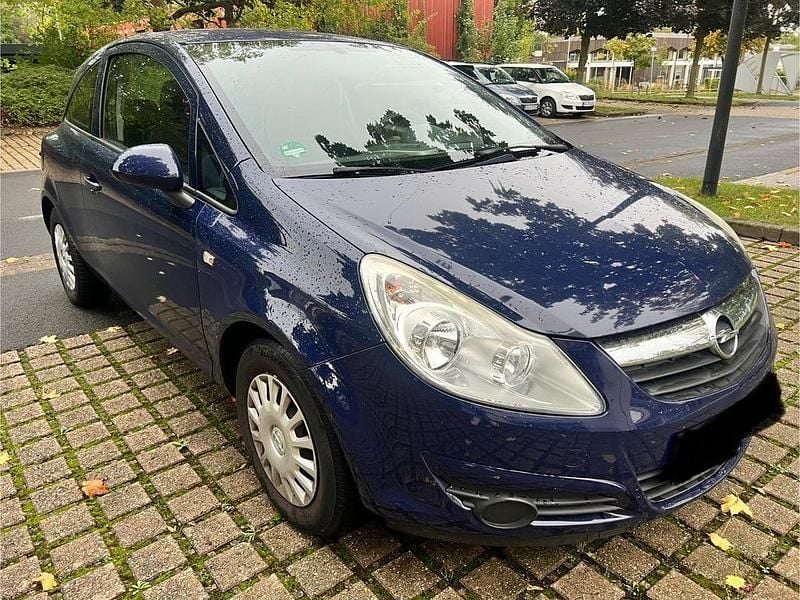 Blau Gebraucht 2009 Opel Corsa Limousine | 900 € (Superpreis) - Bild 1/4