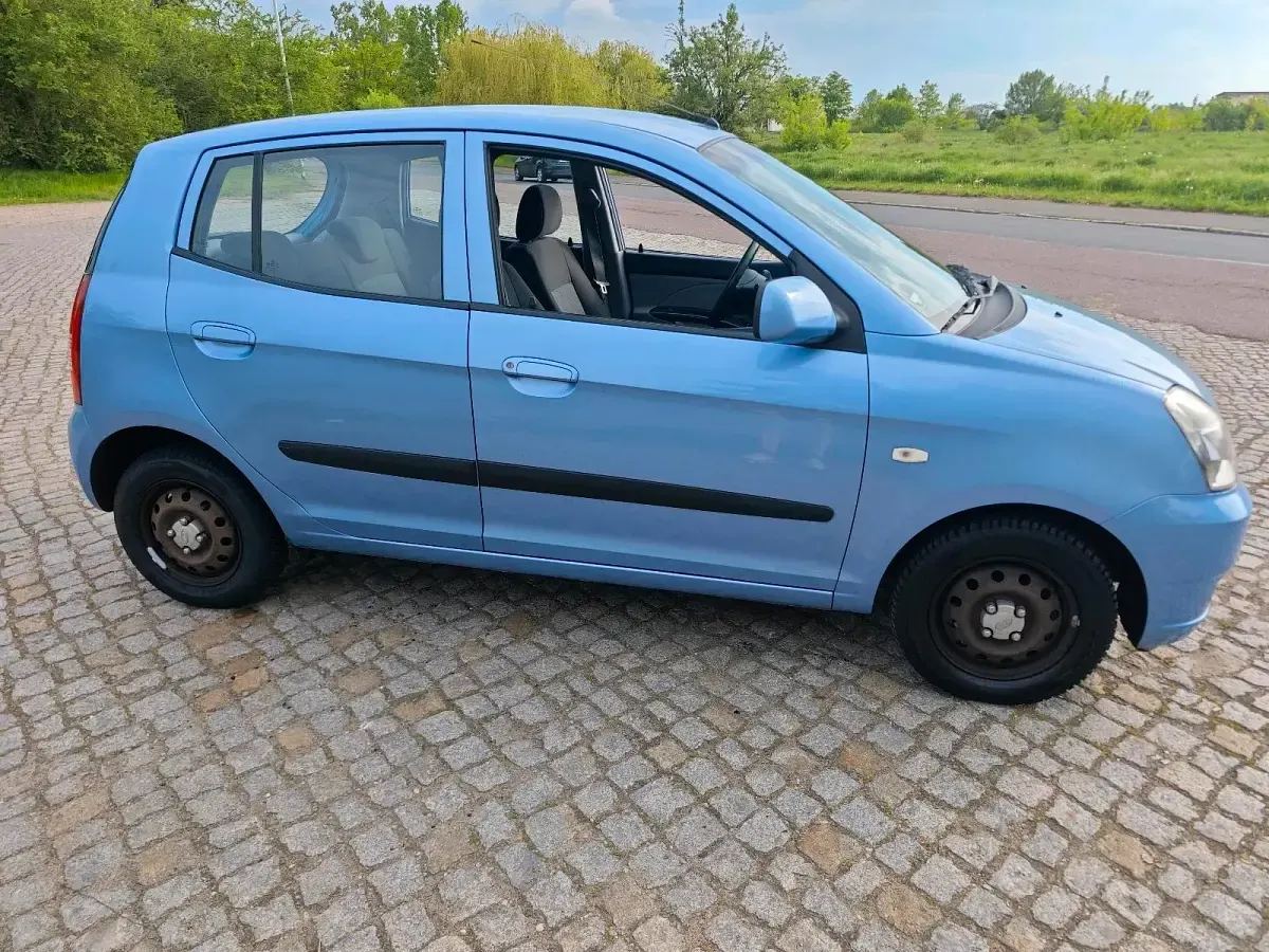 Gebraucht Kia Picanto 65 PS (47 kW) 2006 Blau Kleinwagen