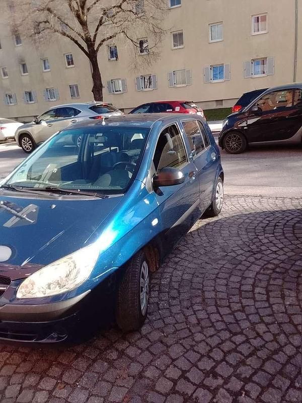 Gebraucht Hyundai Getz Classic 67 PS (49 kW) 2008 Blau Kleinwagen