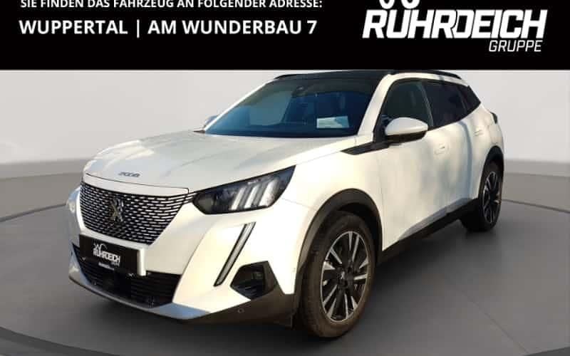 Weiss Gebraucht 2021 Peugeot e-2008 GT SUV | 16.990 € (Fairer Preis) - Bild 1/4