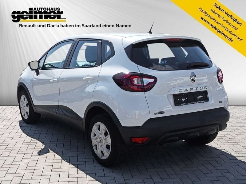 Gebraucht Renault Captur Life 90 PS (66 kW) 2017 Weiß SUV