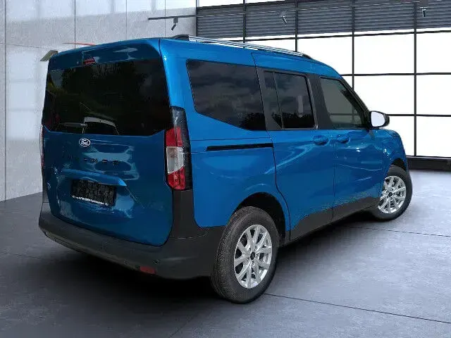 Neu Ford Tourneo Courier Titanium 125 PS (91 kW) 2026 Digital aqua blue Van / Kleinbus